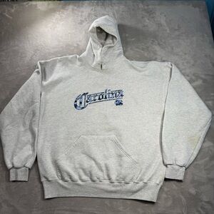 Y2K NC Carolina Tarheels English Font Hoodie Sz XL Center Logo